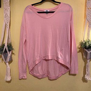 Pink, High Low, Sweatshirt from Old Navy
